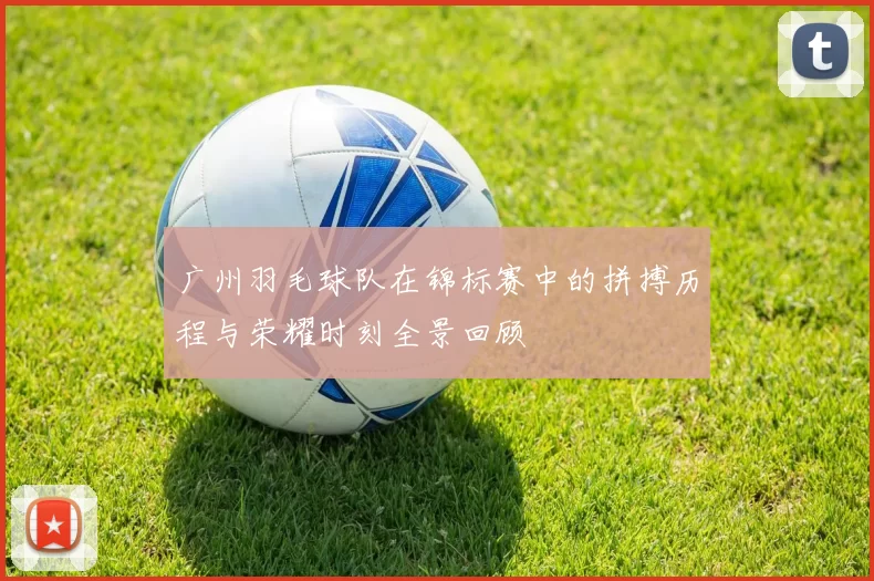 广州羽毛球队在锦标赛中的拼搏历程与荣耀时刻全景回顾