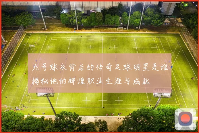 九号球衣背后的传奇足球明星是谁揭秘他的辉煌职业生涯与成就